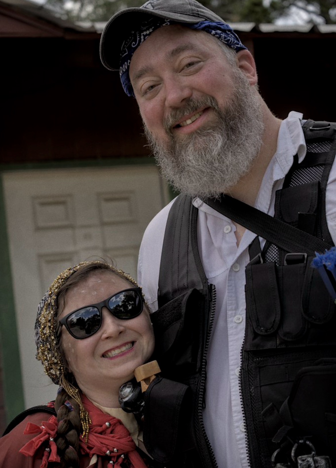 Riva and Jonathan together in another portrait